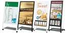 ポスタースタンド型看板
